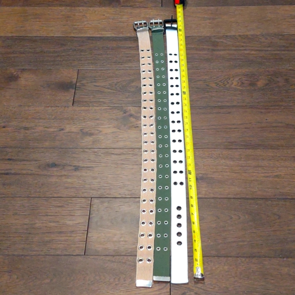 Bundle of three women's belts